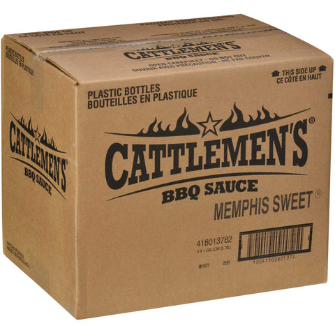 Frenchs Cattlemens Sweet Barbecue Sauce, 1 Gallon -- 4 per case.