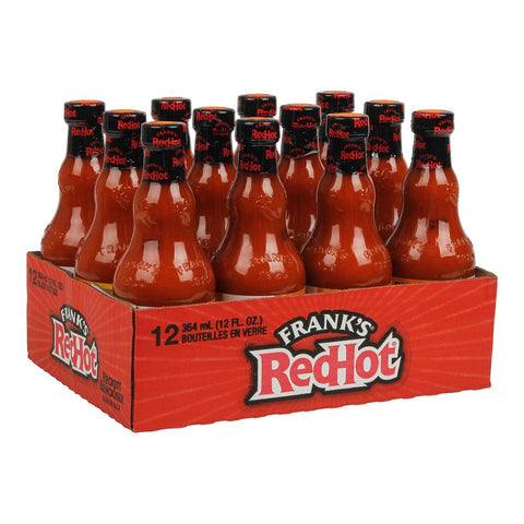 Reckitt Benckiser Franks RedHot Hot Buffalo Wing Sauce, 12 Ounce -- 12 per case.