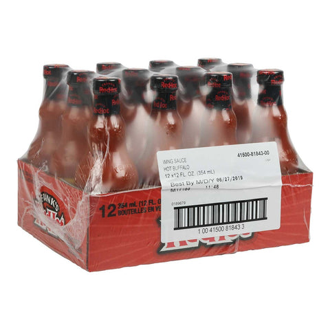 Reckitt Benckiser Franks RedHot Hot Buffalo Wing Sauce, 12 Ounce -- 12 per case.