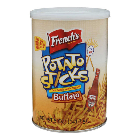 Frenchs Buffalo Potato Sticks, 5 Ounce -- 12 per case.