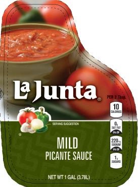 Sauce Lajun Picante Mild 4 Case 1 Gallon