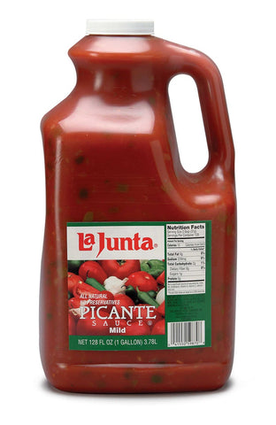 Sauce Lajun Picante Mild 4 Case 1 Gallon