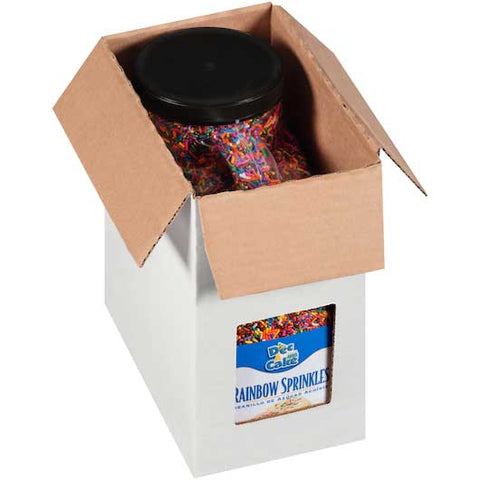 Dec-A-Cake Rainbow Sprinkles, 128 Fluid Ounce