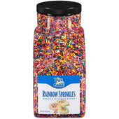 Dec-A-Cake Rainbow Sprinkles, 128 Fluid Ounce