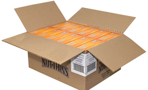 Blue Diamond Cheddar Cheese Nut Thins Cracker, 4.25 Ounce -- 12 per case