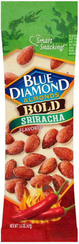 Blue Diamond Bold Sriracha Almonds, 1.5 Ounce -- 144 per case