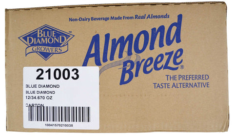Almond Breeze Barista Blend, Unsweetened Original Beverage, 32 Ounce -- 12 per case.