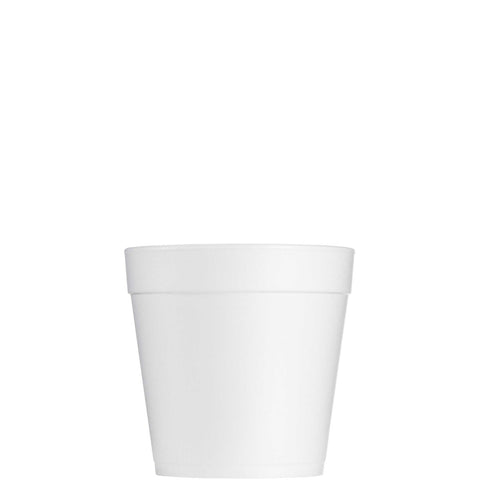Dart Food Containers, Foam, 32oz, White, 25/Bag, 20 Bags/Carton
