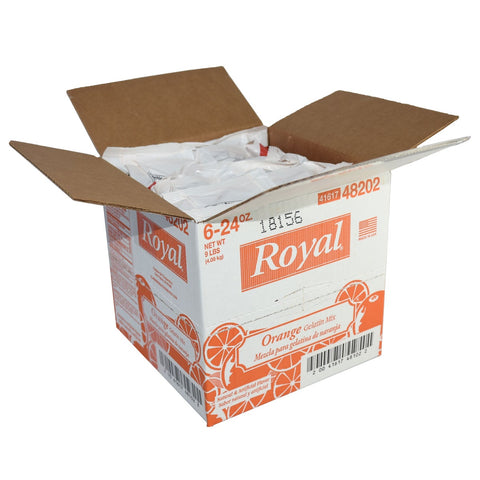 Royal Orange Gelatin, 24 Ounce -- 12 per case.