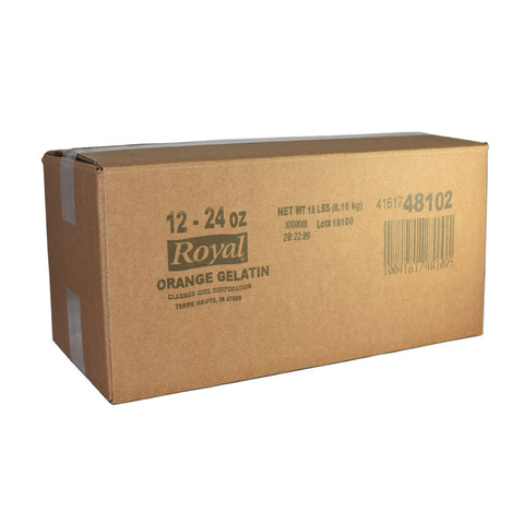 Royal Orange Gelatin, 24 Ounce -- 12 per case.