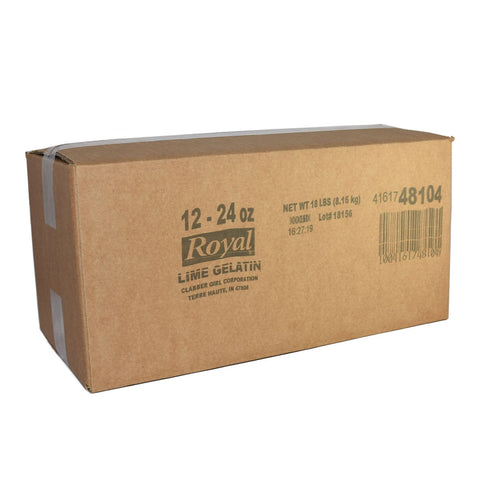 Royal Lime Gelatin, 24 Ounce -- 12 per case.