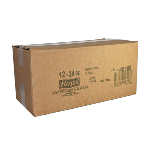 Royal Raspberry Gelatin, 24 Ounce -- 12 per case.