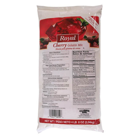 Royal Cherry Gelatin, 4.5 Pound -- 6 per case.