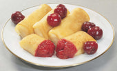 Old Fashioned Kitchen Lacy Leaf Cheese Blintz, 2.25 Ounce -- 144 per case.