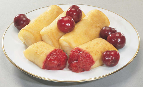 Old Fashioned Kitchen Lacy Leaf Cheese Blintz, 2.25 Ounce -- 144 per case.