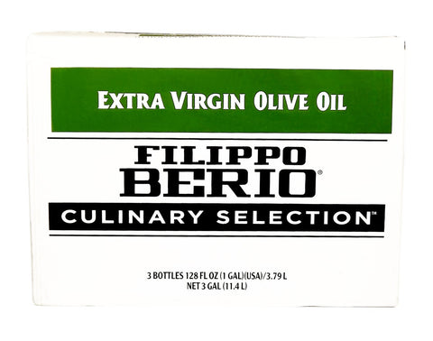 Filippo Berio Extra Virgin Olive Oil -- 3 per case.