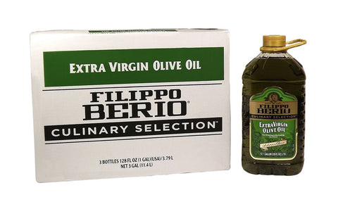 Filippo Berio Extra Virgin Olive Oil -- 3 per case.