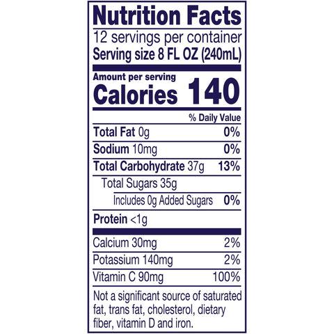 Welchs 96 Ounce Purple Grape Juice in Plastic Bottles -- 6 per case.