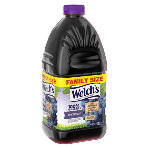 Welchs 96 Ounce Purple Grape Juice in Plastic Bottles -- 6 per case.