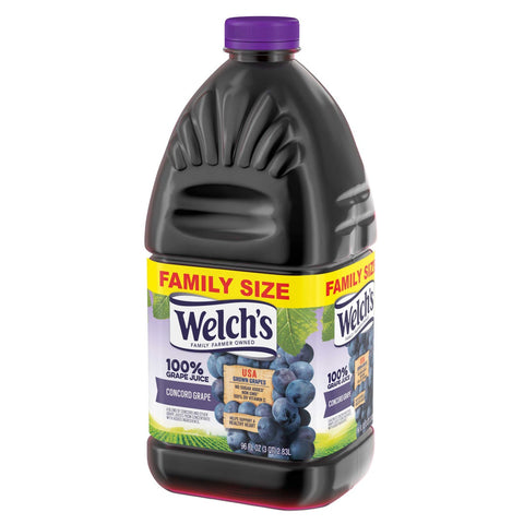 Welchs 96 Ounce Purple Grape Juice in Plastic Bottles -- 6 per case.