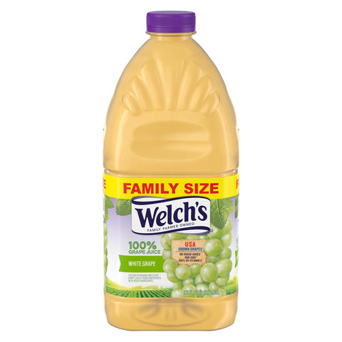 Welch's White Grape Plastic Juice, 96 Ounce -- 6 Case