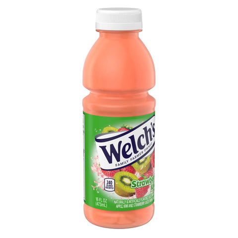 Welchs Strawberry Kiwi Juice Drink Blend, 16 Fluid Ounce -- 12 per case.