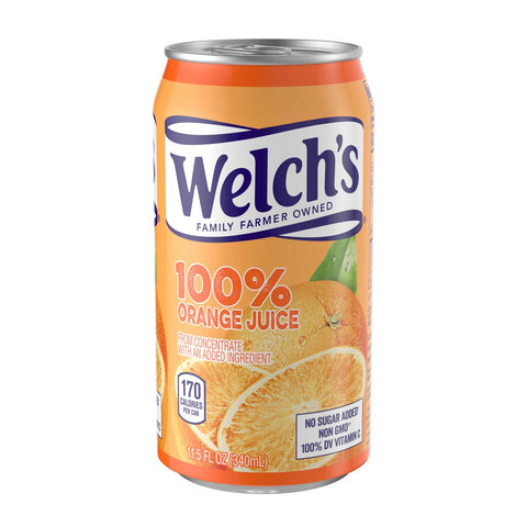 Welch's Orange Juice 100 Percent, 11.5 Ounce -- 24 Case