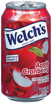 Welch's 100 Percent Apple Cranberry Juice, 11.5 Ounce -- 24 Case