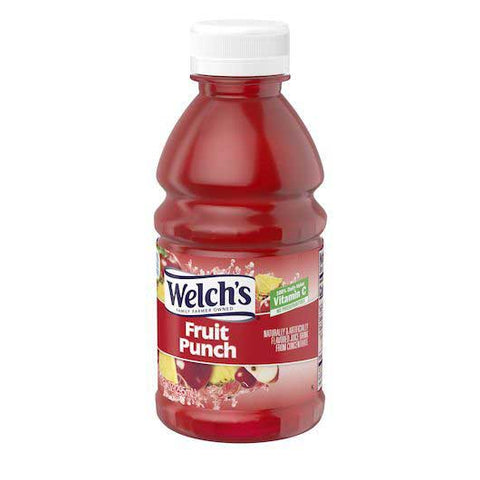 Welchs Plastic Fruit Punch Drink, 10 Fluid Ounce -- 24 per case