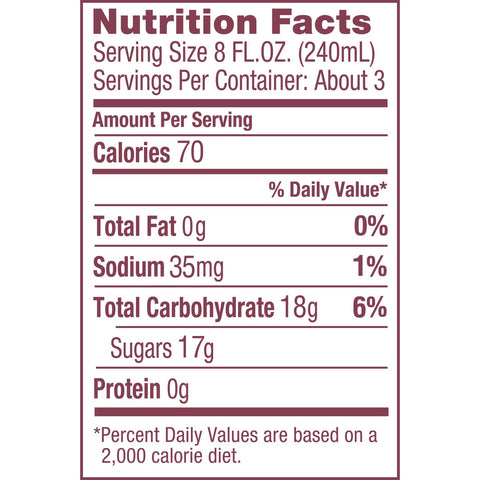 Welchs Sparkling Rose Juice, 25.4 Fluid Ounce -- 12 per case.