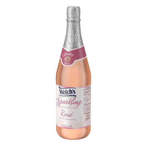 Welchs Sparkling Rose Juice, 25.4 Fluid Ounce -- 12 per case.
