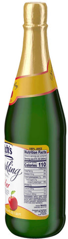 Welchs 100 Percent Apple Cider Sparkling Juice, 25.4 Fluid Ounce -- 12 per case