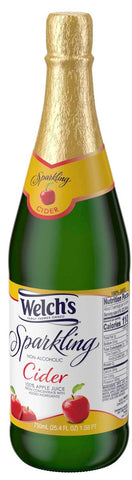 Welchs 100 Percent Apple Cider Sparkling Juice, 25.4 Fluid Ounce -- 12 per case