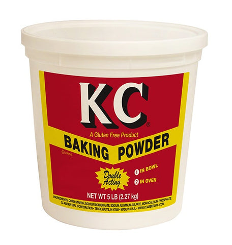 KC Gluten Free Baking Powder, 5 Pound -- 6 per case.