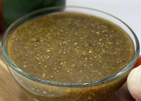 San Antonio Farms Roasted Verde Salsa, 70 Ounce -- 6 per case
