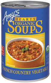 Amys Organic Hearty French Country Vegetable Soup, 14.4 Ounce -- 12 per case.