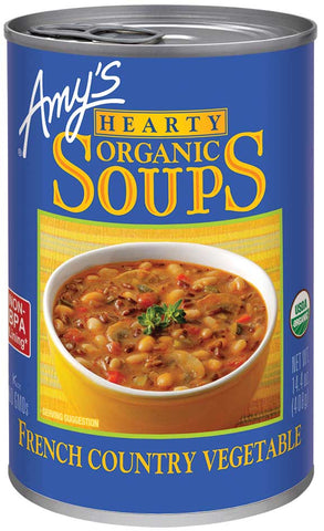 Amys Organic Hearty French Country Vegetable Soup, 14.4 Ounce -- 12 per case.