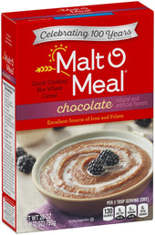Malt-O-Meal Chocolate Hot Wheat Cereal, 28 ounce -- 12 per case