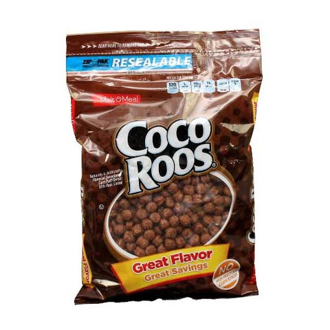 Malt-O-Meal Coco-Roos Cereal, Small Bag, 12 Ounce -- 12 per case.