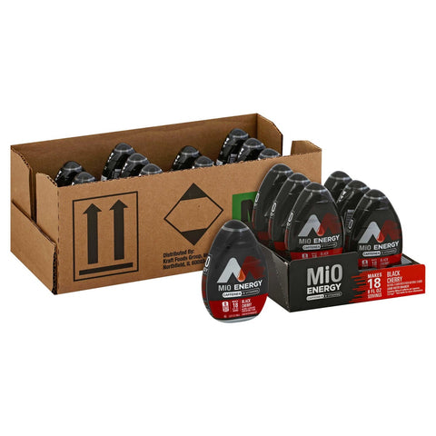 Mio Black Cherry Liquid Water Enhancer, 1.62 Fluid Ounce -- 12 per case.