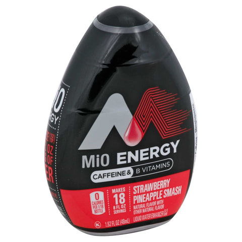 Mio Energy Strawberry Pineapple Smash Liquid Water Enhancer, 1.62 Fluid Ounce -- 12 per case