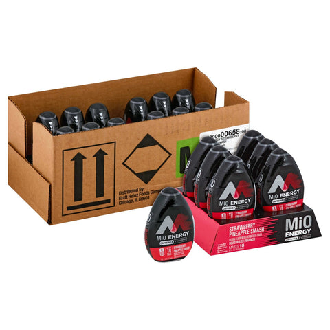 Mio Energy Strawberry Pineapple Smash Liquid Water Enhancer, 1.62 Fluid Ounce -- 12 per case