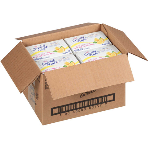 Krafts Crystal Light On The Go Iced Tea Drink 20 Ounce, 30 per pack -- 4 packs per case.