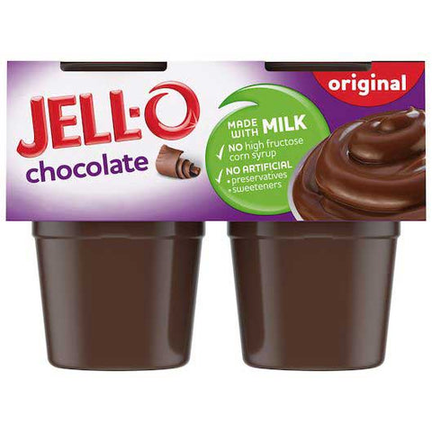 Jell O Ready to Eat Original Chocolate Pudding, 15.5 Ounce Cup -- 6 per case