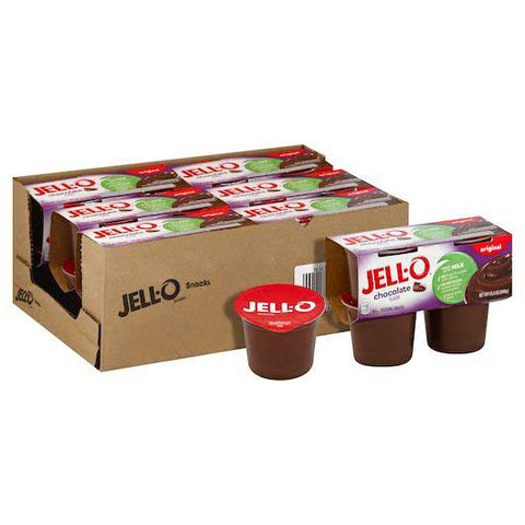 Jell O Ready to Eat Original Chocolate Pudding, 15.5 Ounce Cup -- 6 per case