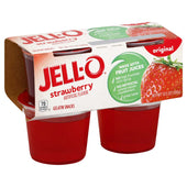 Jell O Strawberry Gelatin, 3.38 ounce -- 24 per case