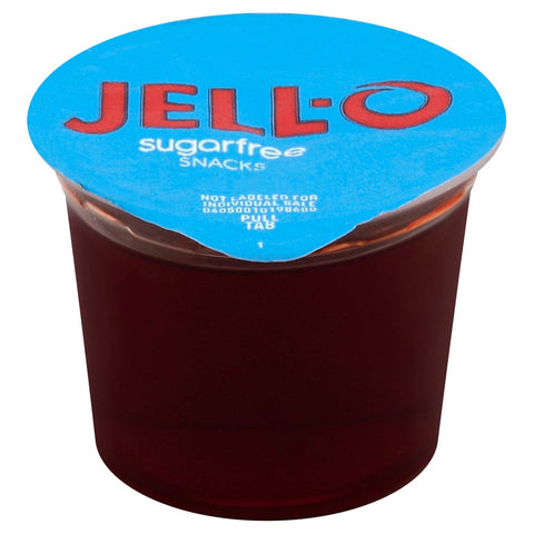 Jell O Sugar Free Black Cherry Gelatin, 12.5 Ounce -- 6 per case.