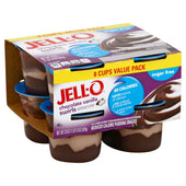 Jell O Sugar Free Chocolate Vanilla Swirls Pudding Dessert, 1.812 Pound -- 6 per case.