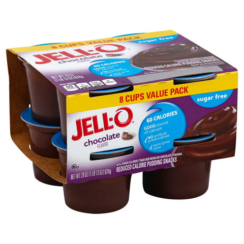 Jell O Sugar Free Chocolate Pudding Dessert, 1.812 Pound -- 6 per case.