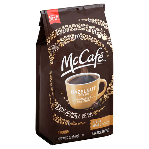 Mccafe Hazelnut Ground Coffee, 12 Ounce -- 6 per case.
